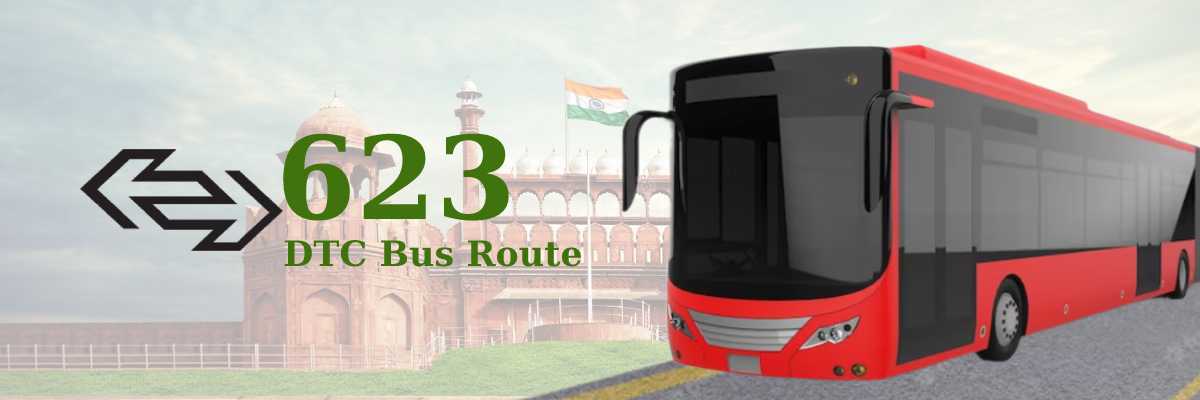 623 DTC Bus Route – Timings: Shahdara Terminal – Vasant Vihar CPWD Colony