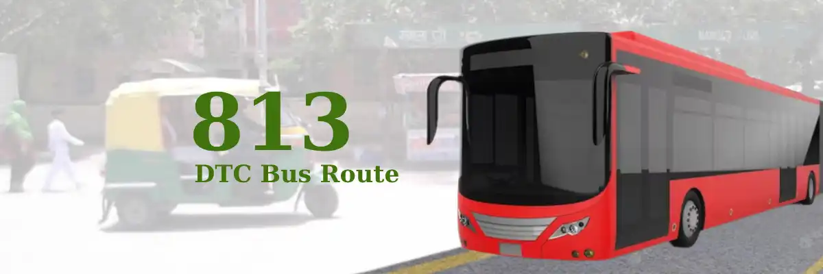 813 DTC Bus Route