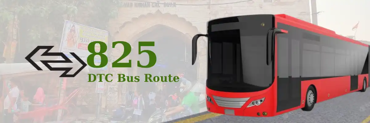 825 DTC Bus Route