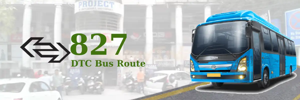 827 DTC Bus Route – Timings: Tilak Nagar Terminal – Daurala Border