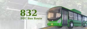832 DTC Bus Route