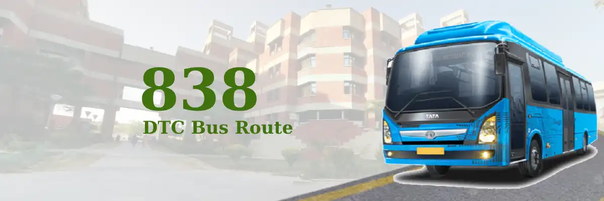 838 DTC Bus Route