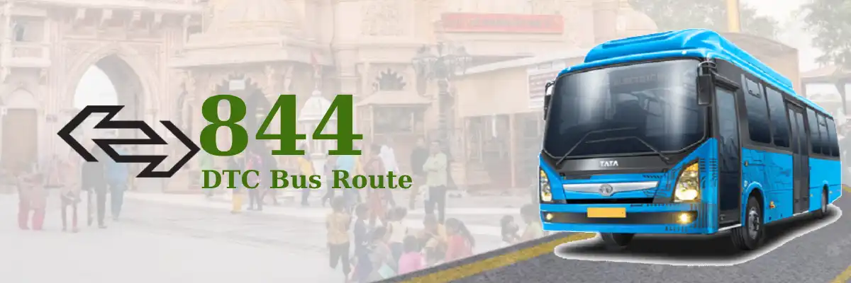 844 DTC Bus Route – Timings: Najafgarh Terminal – Sarang Pur Village