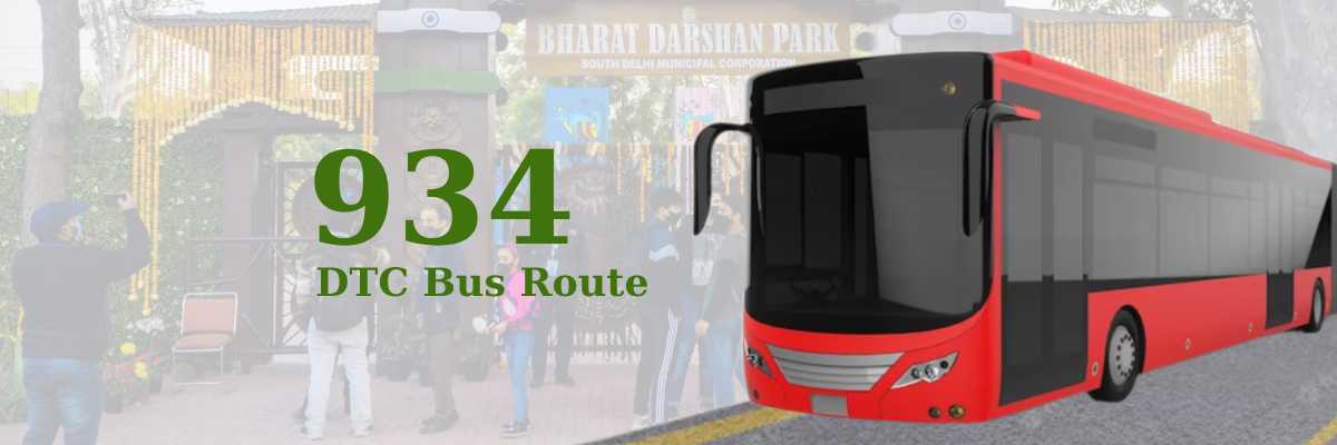 934 DTC Bus Route – Timings: Karampura Terminal – Neelwal Village