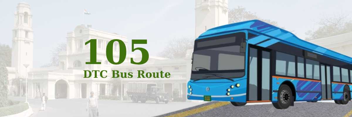 105 DTC Bus Route – Timings: I.S.B.T. Kashmere Gate – Mukhmelpur