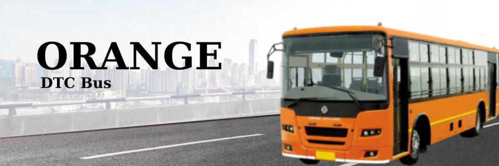 orange dtc bus